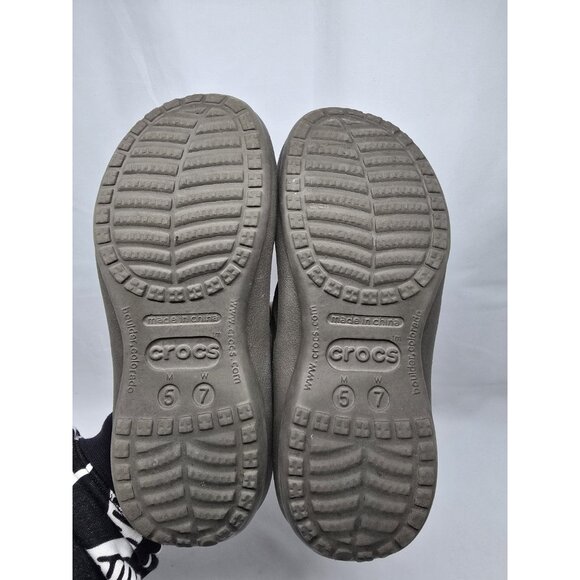 CROCS Athens Unisex Women’s 7 Men’s 5 Blue Flip Flop Thong Sandals - Picture 3 of 6